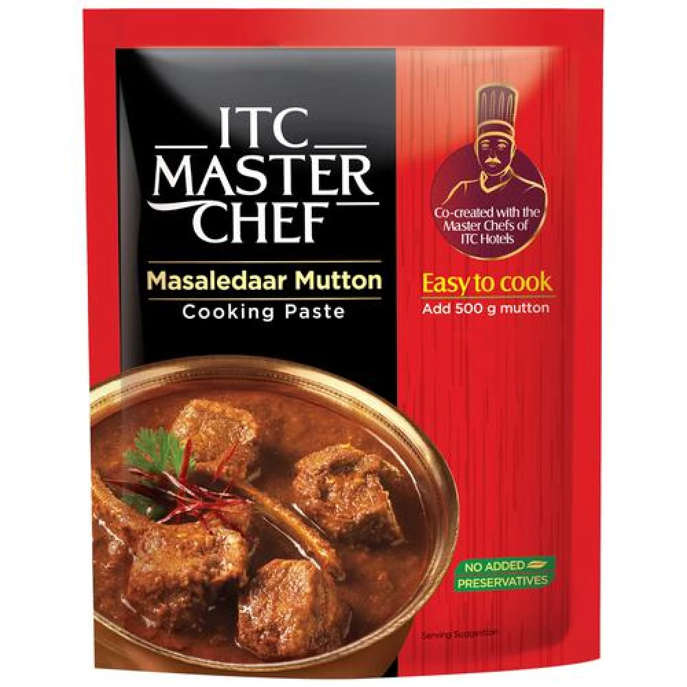 ITC Master Chef Masaledaar Mutton Cooking Paste - Ready To Cook, 80 g-1.webp